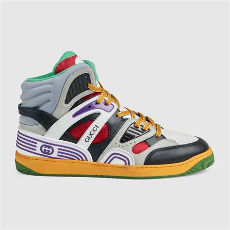 men's gucci basketball shoes|gucci basket high top.